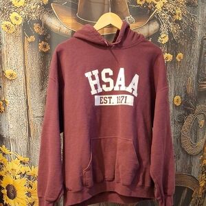 Women's Maroon Hoodie